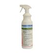 bottle of 1ltr peach bathroom cleaning supply 